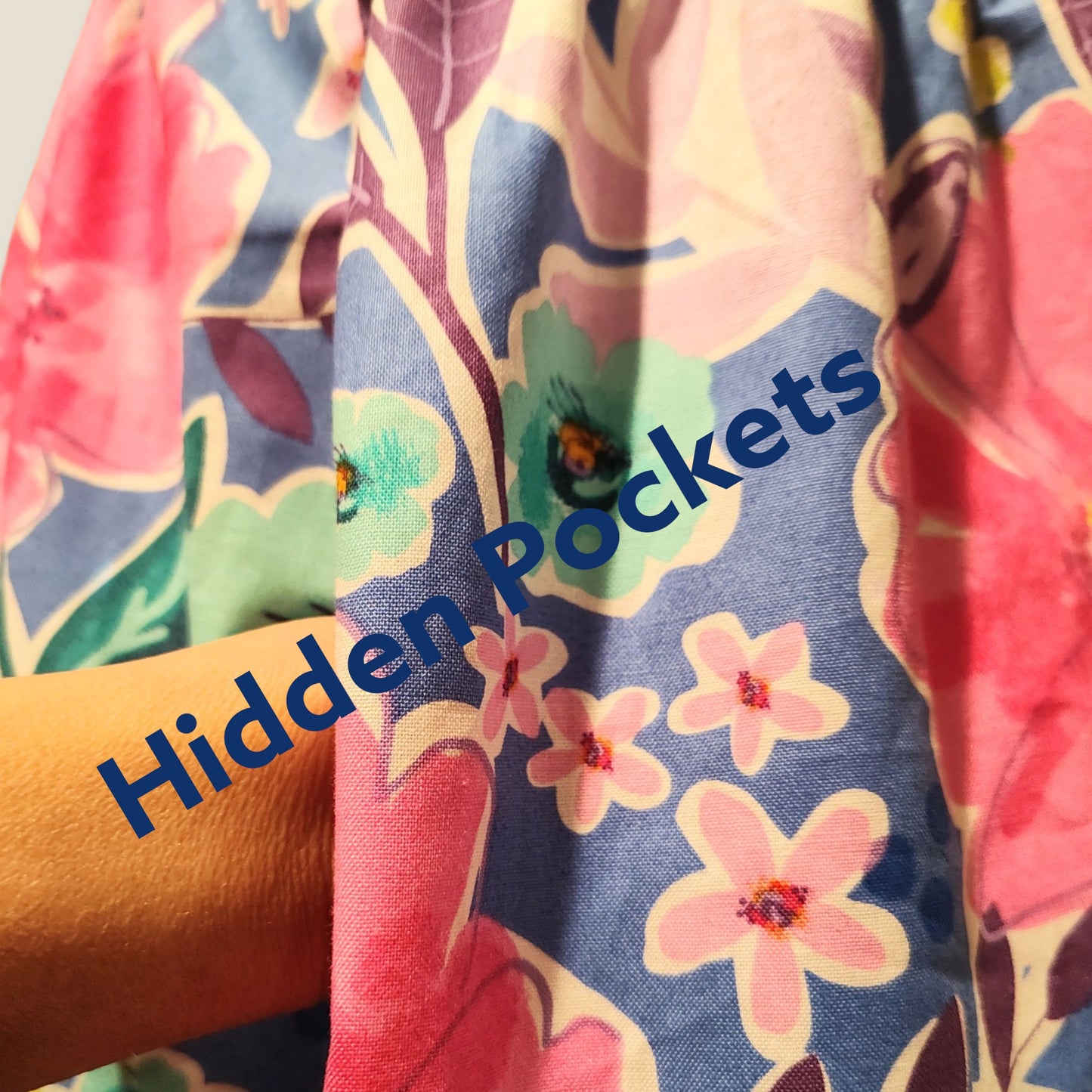 Ribbon Skirt, Floral Ribbon Skirt Multicolored Floral Ribbon Skirt